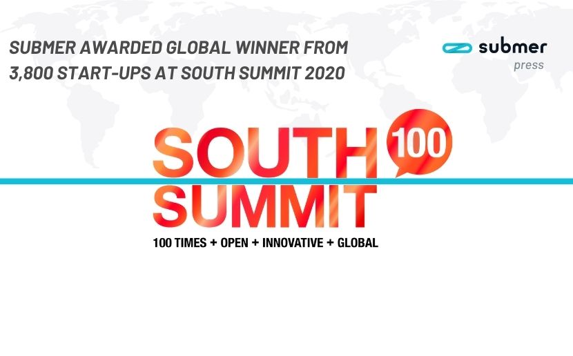 Best start-up award at the 2020 South Summit