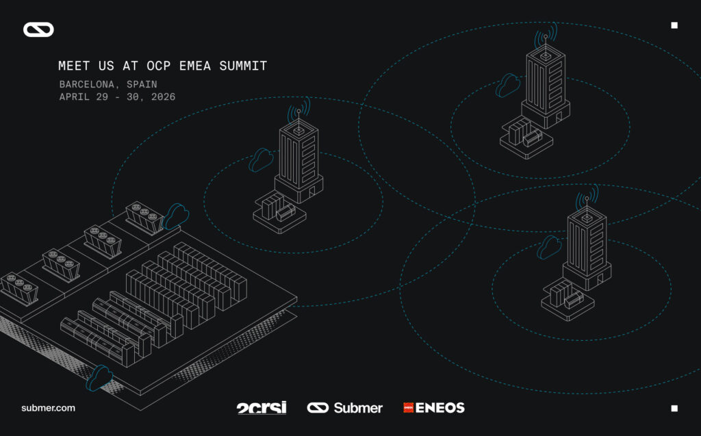 AI inference reference design with liquid cooling by Submer and 2CRSi showcased at OCP EMEA 2026 in Barcelona