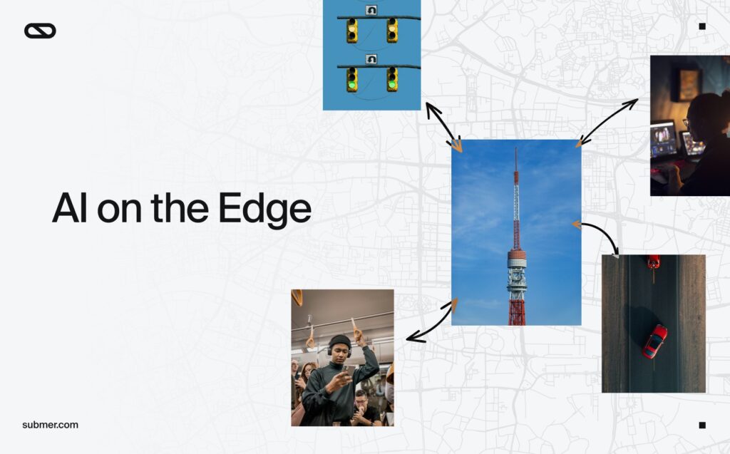 Core-to-edge edge AI infrastructure connecting centralized datacenters with distributed edge compute nodes across telecom networks